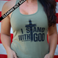 Stand With God Tank - Military Green