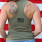 Must Train Tank - Military Green