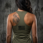 Stand With God Tank - Military Green