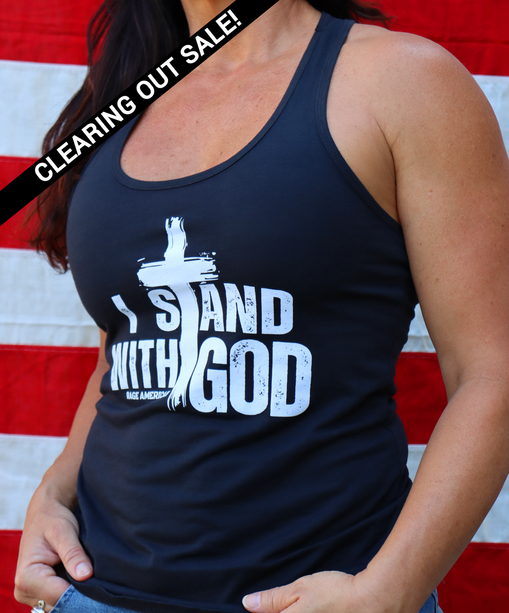 Stand With God Tank - Black