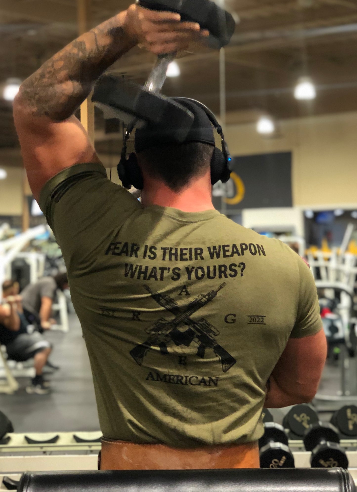 Fear Is Their Weapon - Military Green