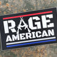 Rage American - Decal