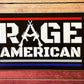 Rage American - Decal